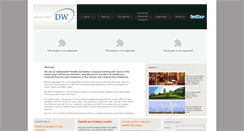 Desktop Screenshot of dwhealthandsafety.co.uk